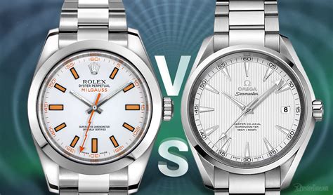 omega aqua terra 15000 gauss vs rolex milgauss|Rolex milgaus steel.